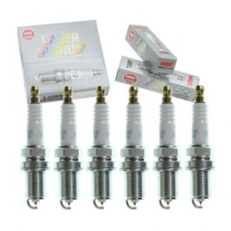 6 pc NGK Laser Iridium Spark Plugs for 1995-1996 Audi Cabriolet 2.8L V6