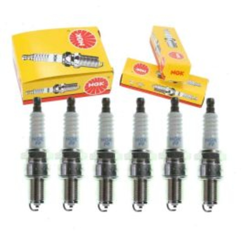 6 pc NGK Standard Spark Plugs for 1980-1981 Nissan 810 2.4L L6