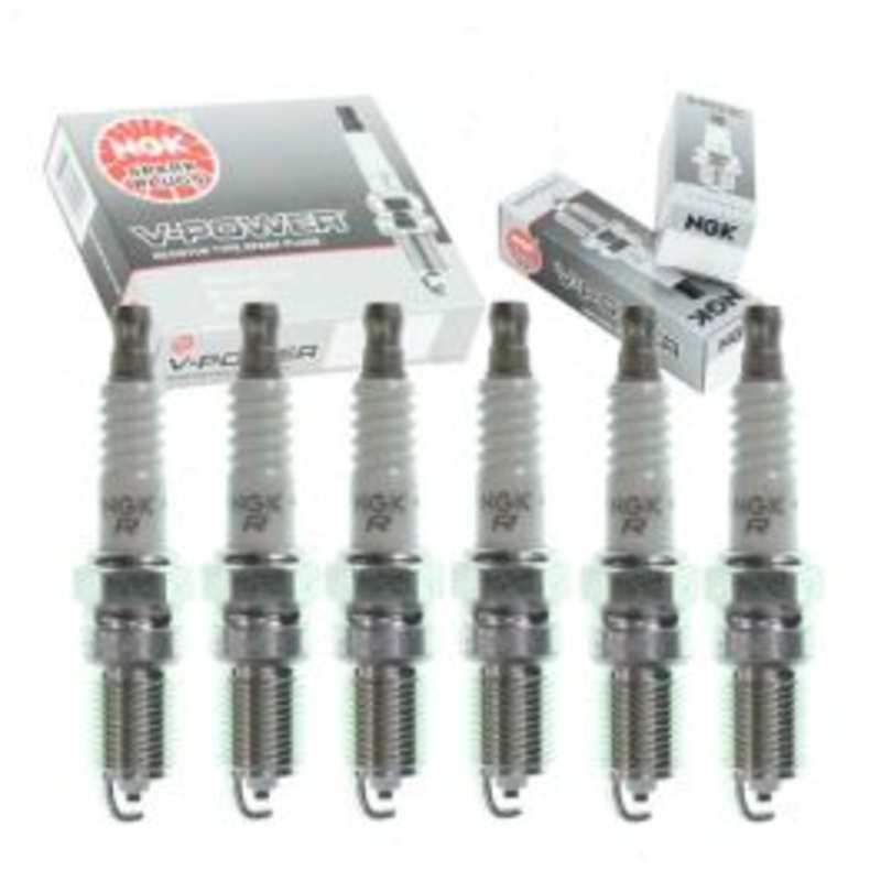6 pc NGK V-Power Spark Plugs for 1998-2004 Ford Mustang 3.8L 3.9L V6