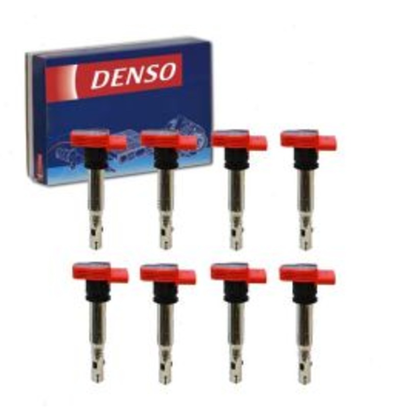 8 pc DENSO Direct Ignition Coils for 2007-2011 Audi A6 Quattro 4.2L V8