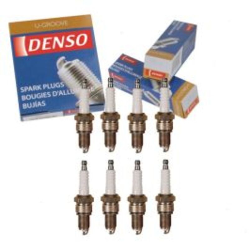 8 pc DENSO Standard U-Groove 3011 W14EX-U Spark Plugs