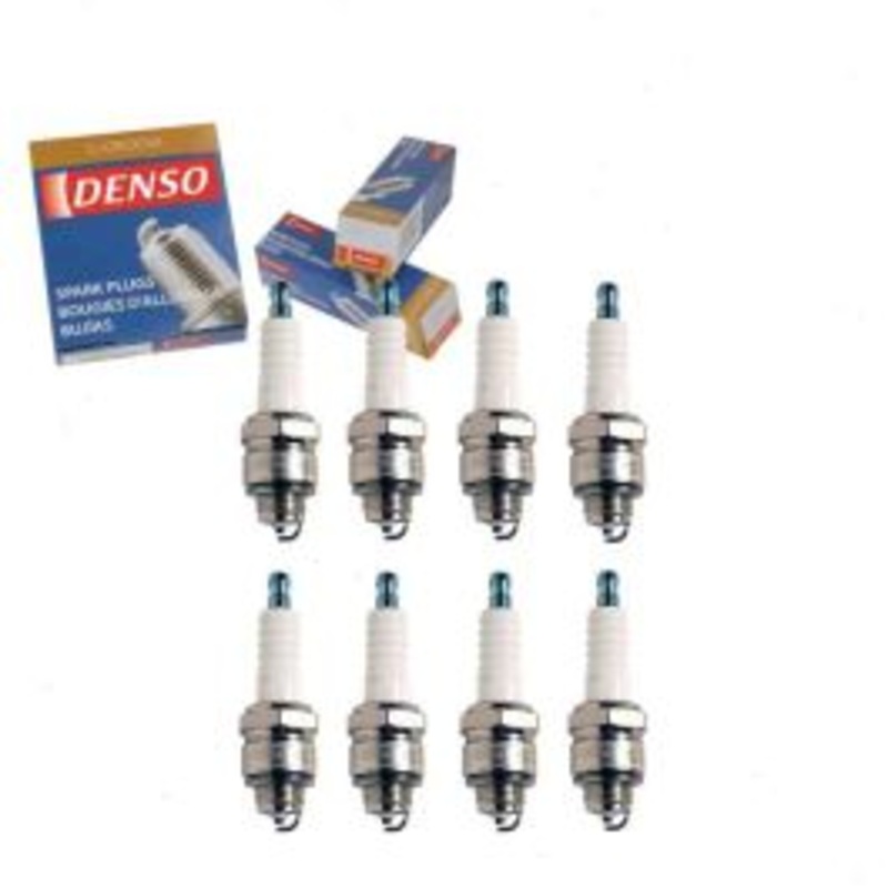 8 pc DENSO Standard U-Groove Spark Plugs for 1968-1974 Plymouth Fury III 6.3L 7.2L V8