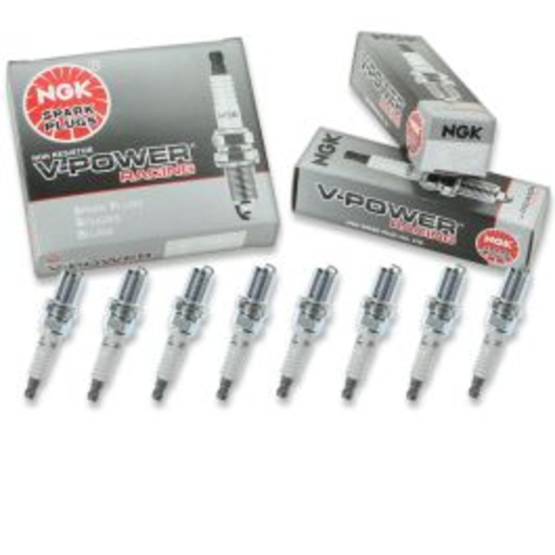 8 pc NGK V-Power Racing 5238 R5671A-9 Spark Plugs