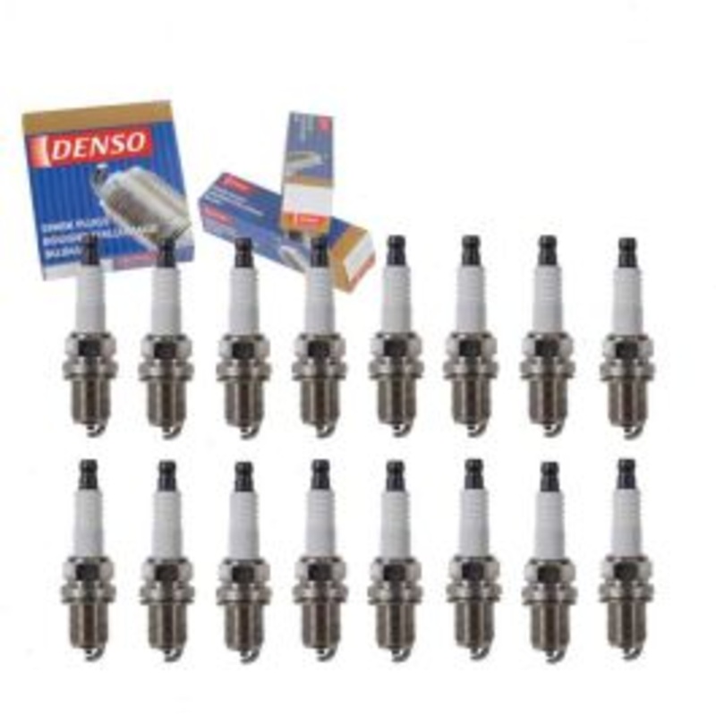 16 pc DENSO Standard Spark Plugs for 2002-2008 Mercedes-Benz G500 5.0L V8