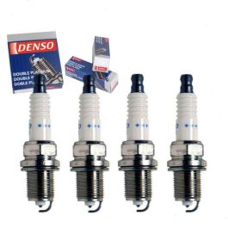 4 pc DENSO Double Platinum Spark Plugs for 1982 Mercury LN7 1.6L L4