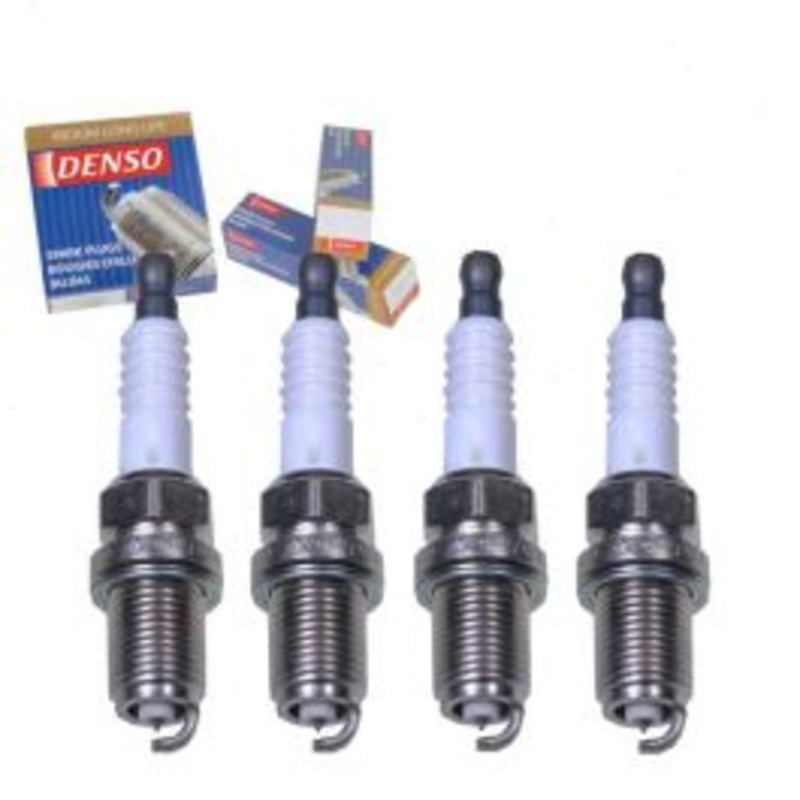 4 pc DENSO Iridium Long Life Spark Plugs for 1997-2008 Hyundai Tiburon 1.8L 2.0L L4