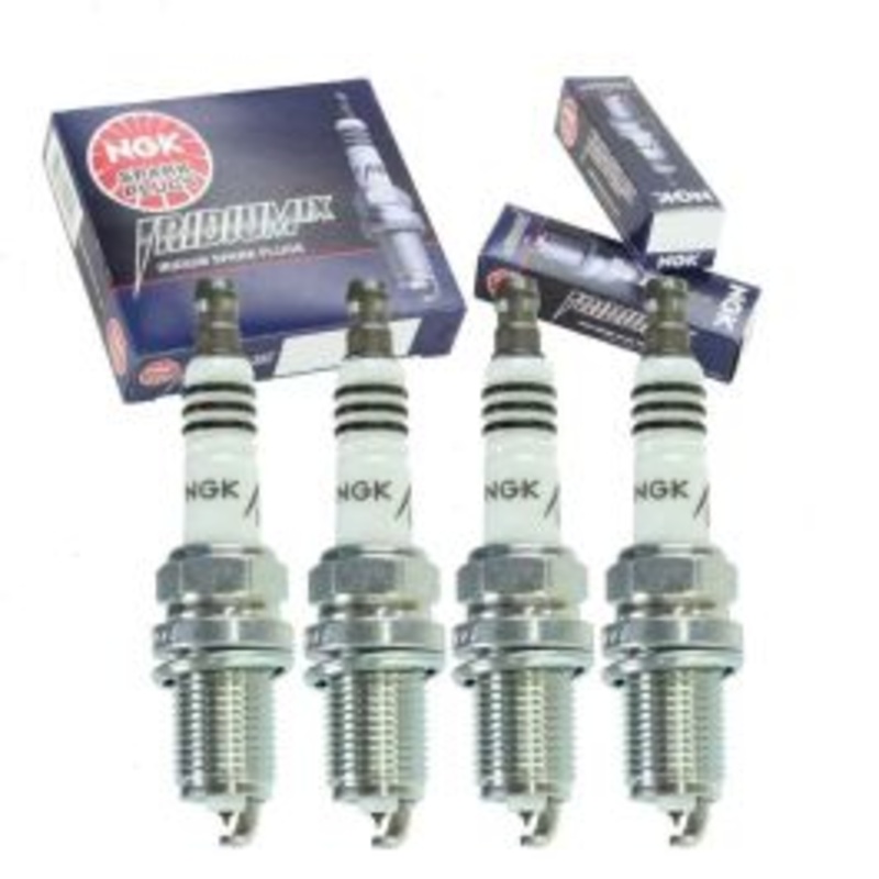 4 pc NGK Iridium IX Spark Plugs for 1993-1997 Mazda MX-6 2.0L L4