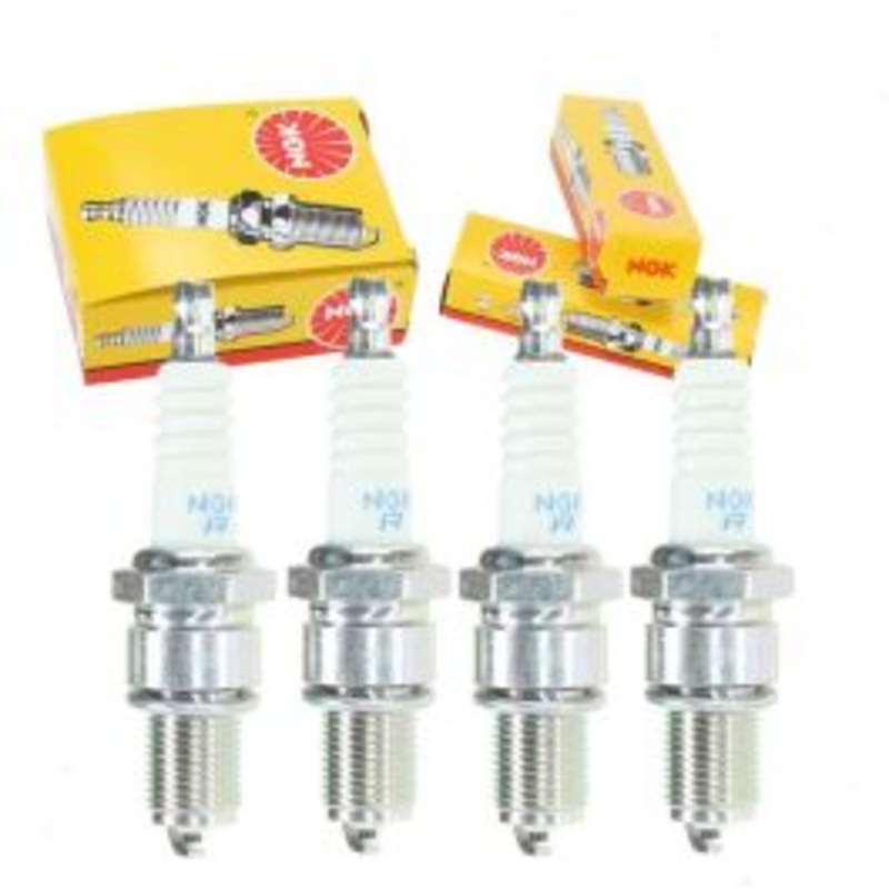 4 pc NGK Standard Spark Plugs for 1986 Renault R5 2.2L L4