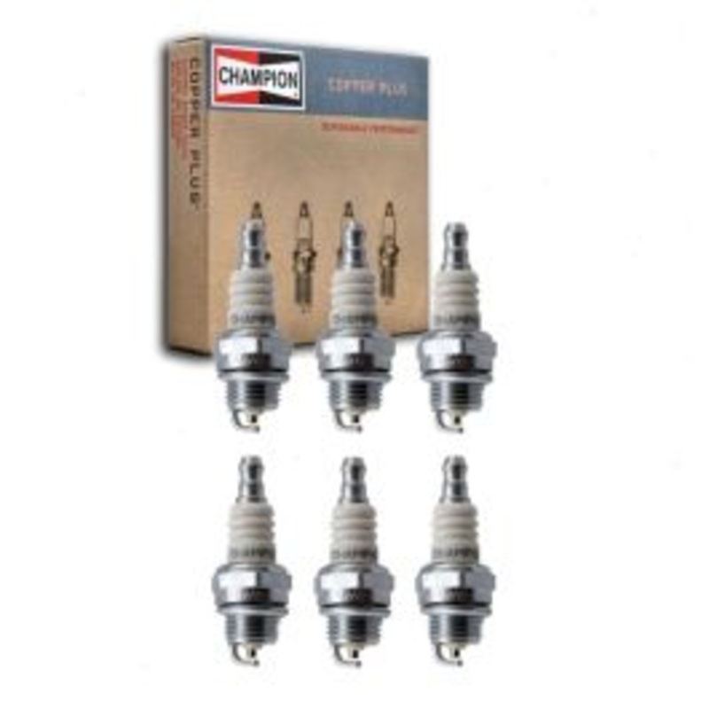 6 pc Champion Copper Plus 859S RCJ7Y Spark Plugs