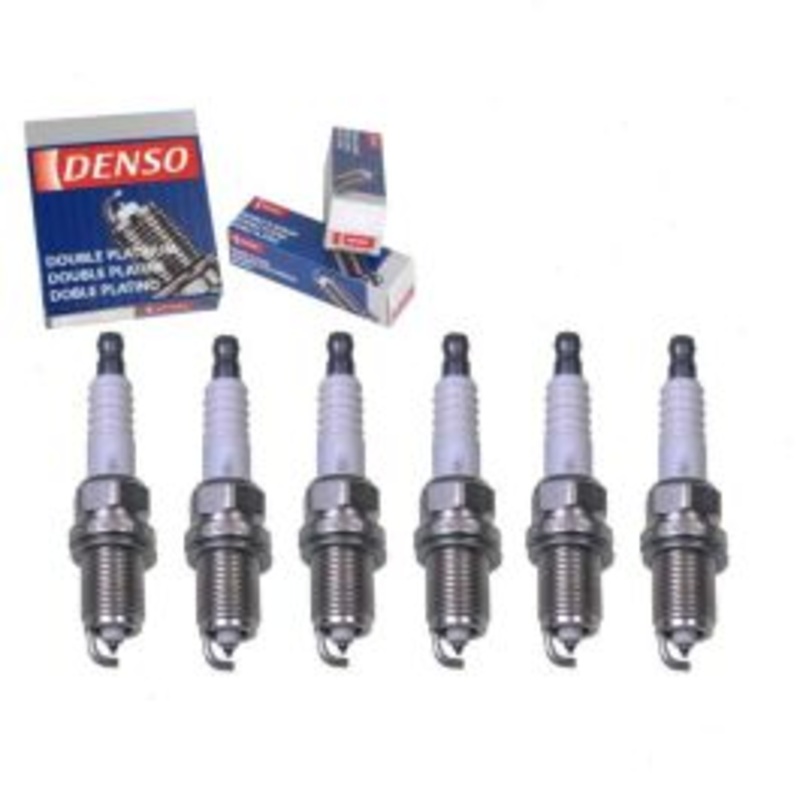 6 pc DENSO Double Platinum Spark Plugs for 2002-2010 Dodge Ram 1500 3.7L V6