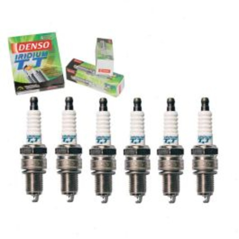 6 pc DENSO Iridium TT Spark Plugs for 1963-1973 Jeep Wagoneer 3.8L 4.2L L6