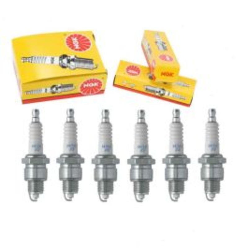 6 pc NGK Standard 1107 BPZ8HS-10 S25 Spark Plugs
