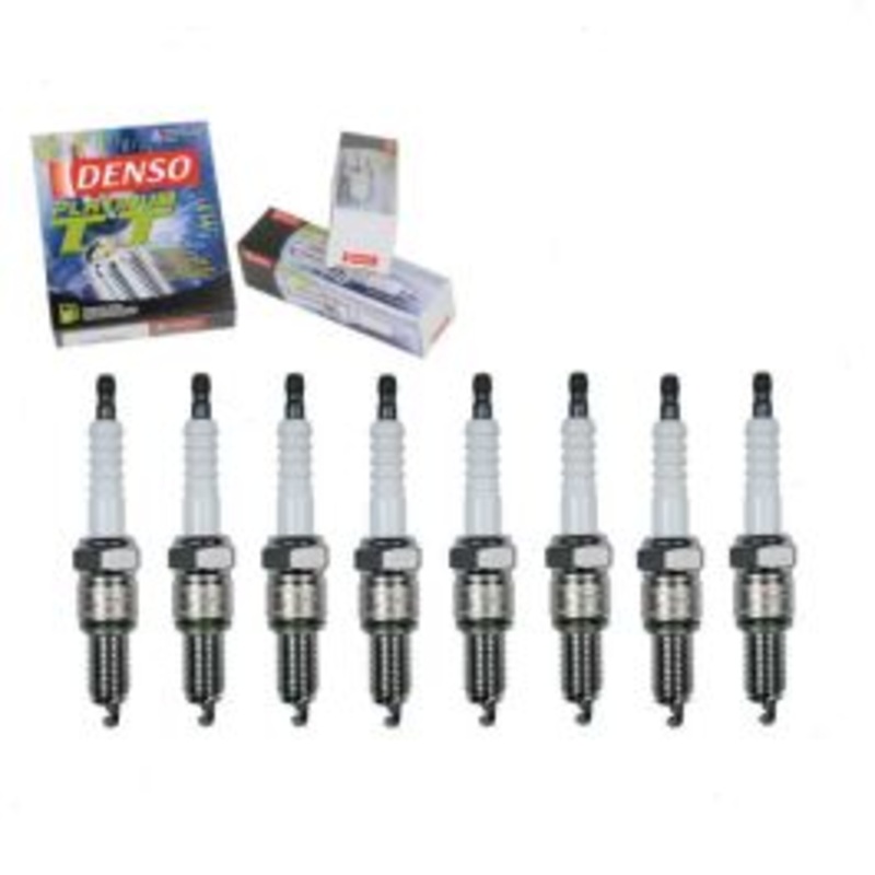 8 pc DENSO Platinum TT Spark Plugs for 1964-1976 Plymouth Valiant 4.5L 5.2L 5.9L V8