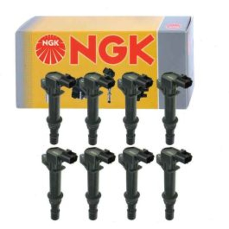 8 pc NGK Ignition Coils for 2006-2007 Jeep Commander 4.7L V8