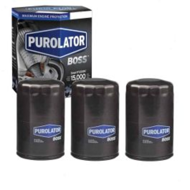 3 pc Purolator BOSS PBL20195 Engine Oil Filters