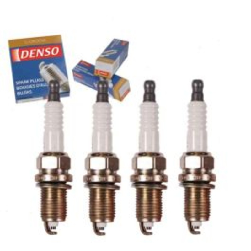 4 pc DENSO Standard U-Groove Spark Plugs for 1992-1995 Toyota Paseo 1.5L L4