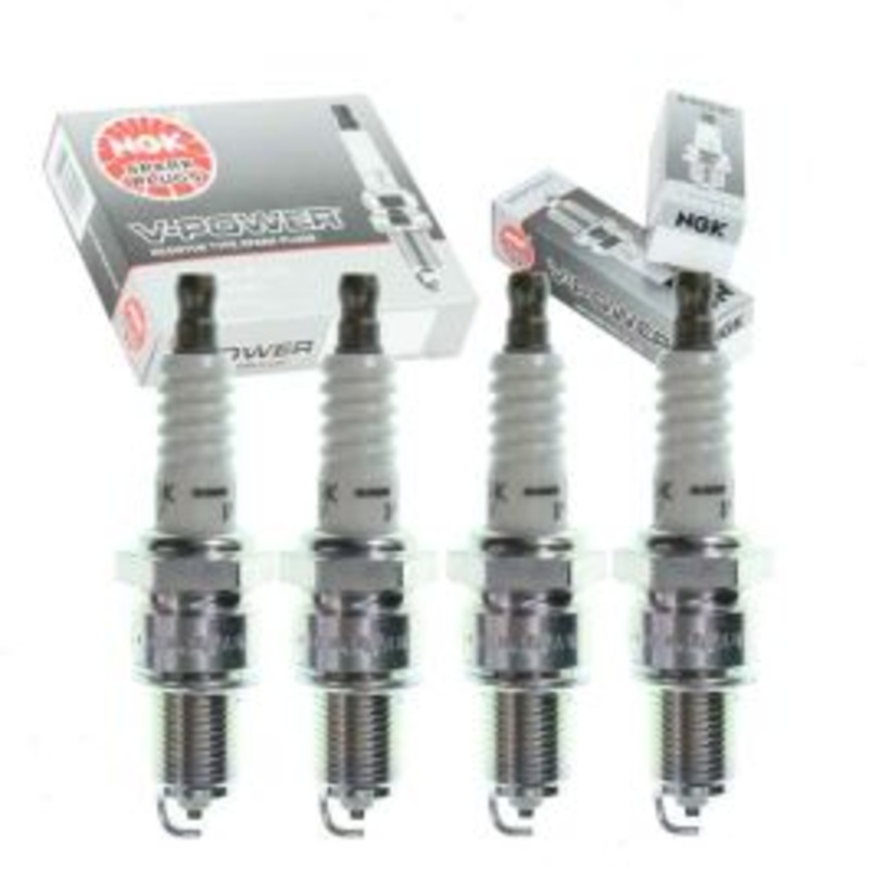 4 pc NGK V-Power 4268 GR45 Spark Plugs