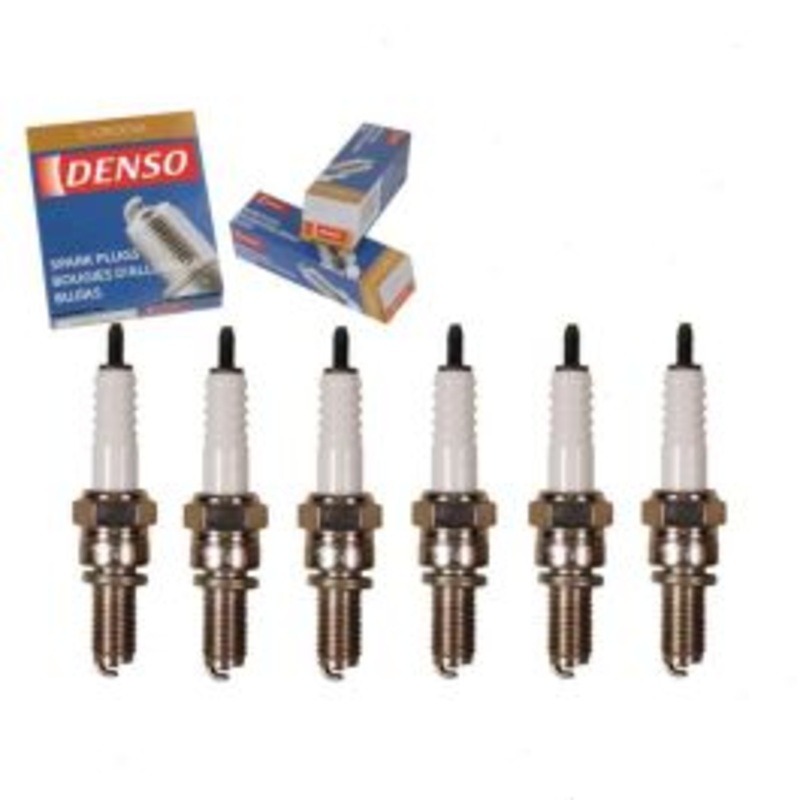 6 pc DENSO Standard U-Groove Spark Plugs for 1990-1991 Dodge Ram 50 3.0L V6