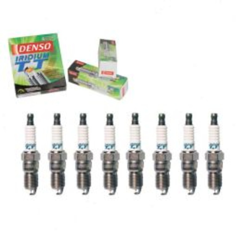 8 pc DENSO Iridium TT Spark Plugs for 1996-2000 GMC C2500 5.0L 5.7L 7.4L V8