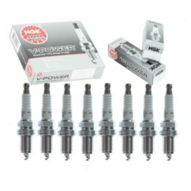 8 pc NGK V-Power 3686 FR45 Spark Plugs