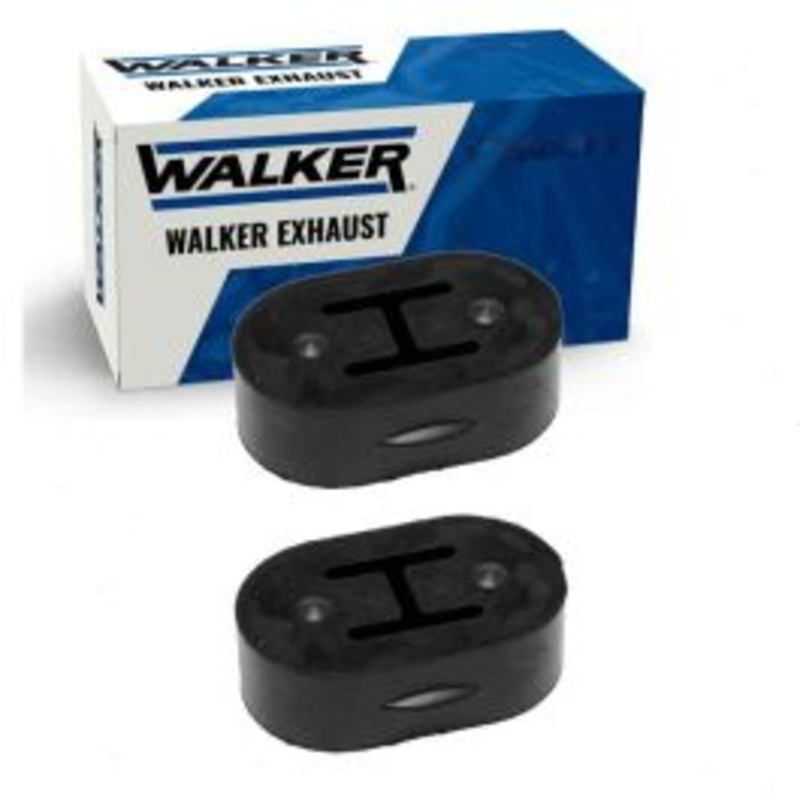 2 pc Walker Muffler Exhaust System Insulators for 1989 Honda Accord 2.0L L4