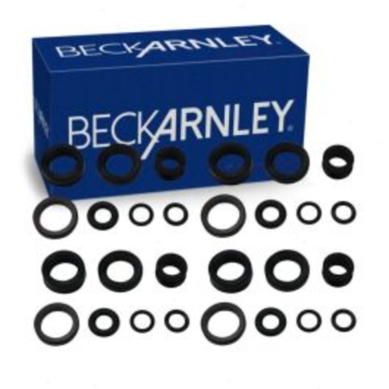 4 pc Beck/Arnley Fuel Injector O-Ring Kit for 1996-1999 Isuzu Oasis 2.2L 2.3L L4