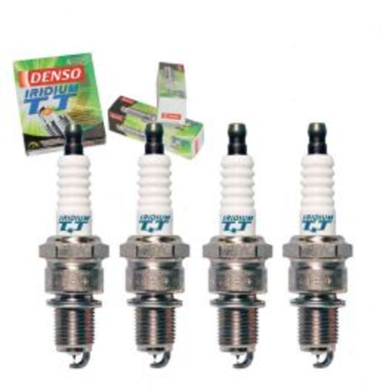 4 pc DENSO Iridium TT Spark Plugs for 1983-1984 Nissan Pulsar NX 1.5L L4