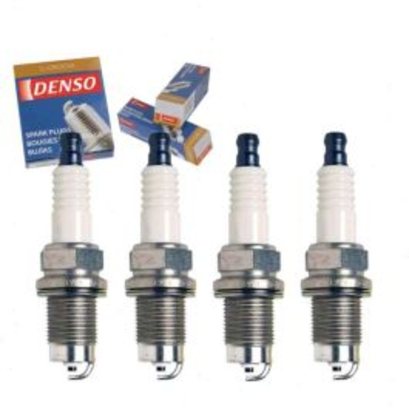 4 pc DENSO Standard U-Groove Spark Plugs for 1990-1994 Nissan D21 2.4L L4