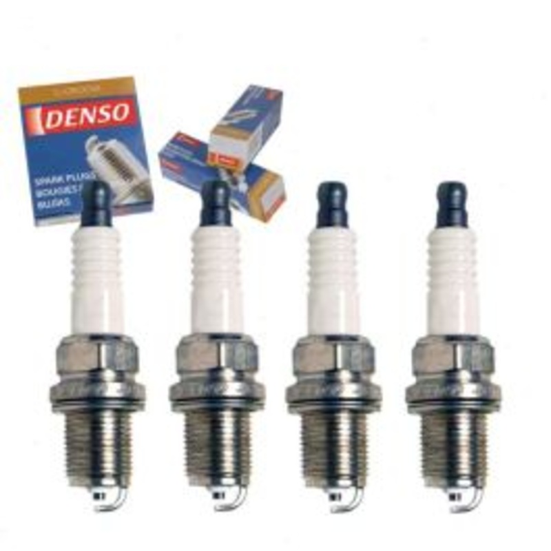4 pc DENSO Standard U-Groove Spark Plugs for 1996-1999 Plymouth Voyager 2.4L L4