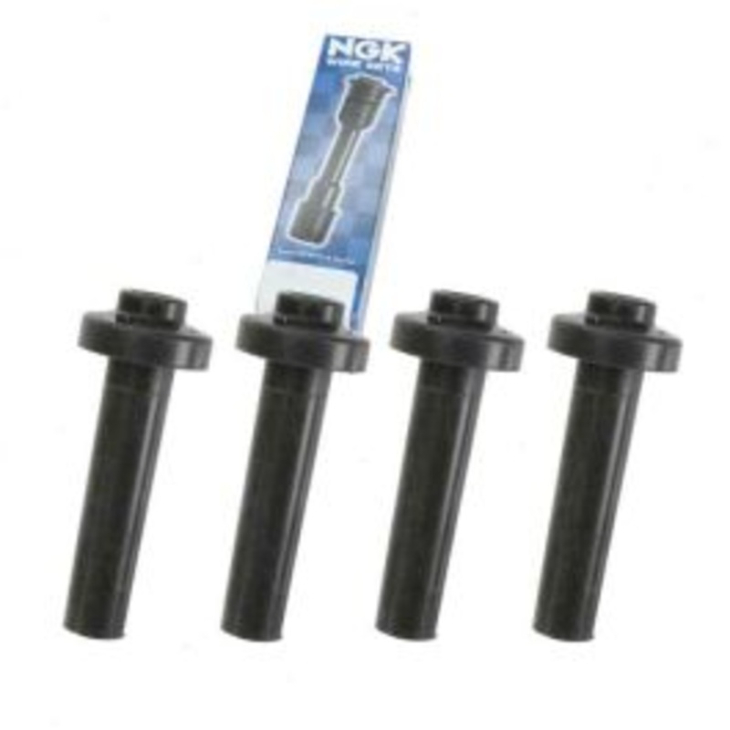 4 pc NGK Ignition Coil Boots for 2000 Saturn LS1 2.2L L4