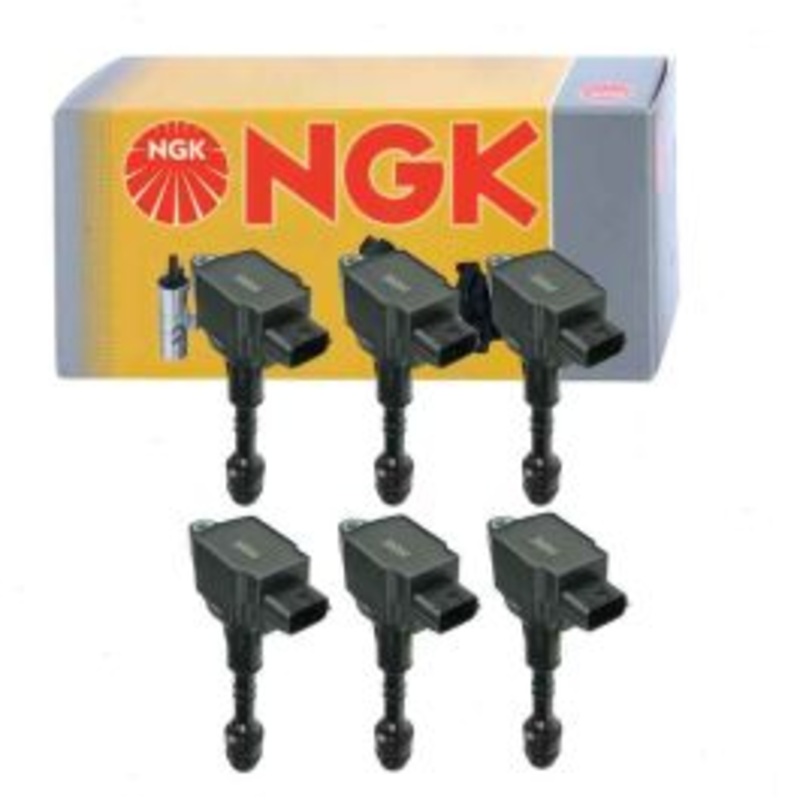 6 pc NGK 48940 U5296 Ignition Coils