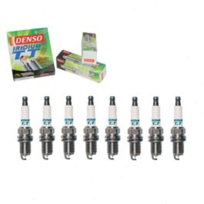 8 pc DENSO Iridium TT Spark Plugs for 2003-2009 Jaguar Vanden Plas 4.0L 4.2L V8