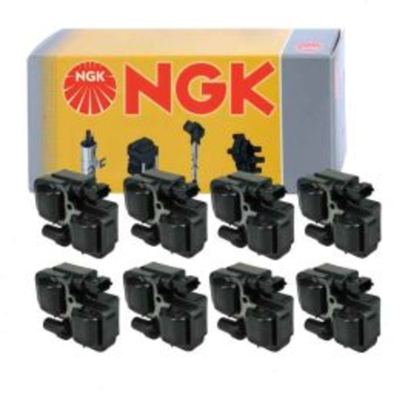 8 pc NGK Ignition Coils for 2002-2008 Mercedes-Benz G500 5.0L V8