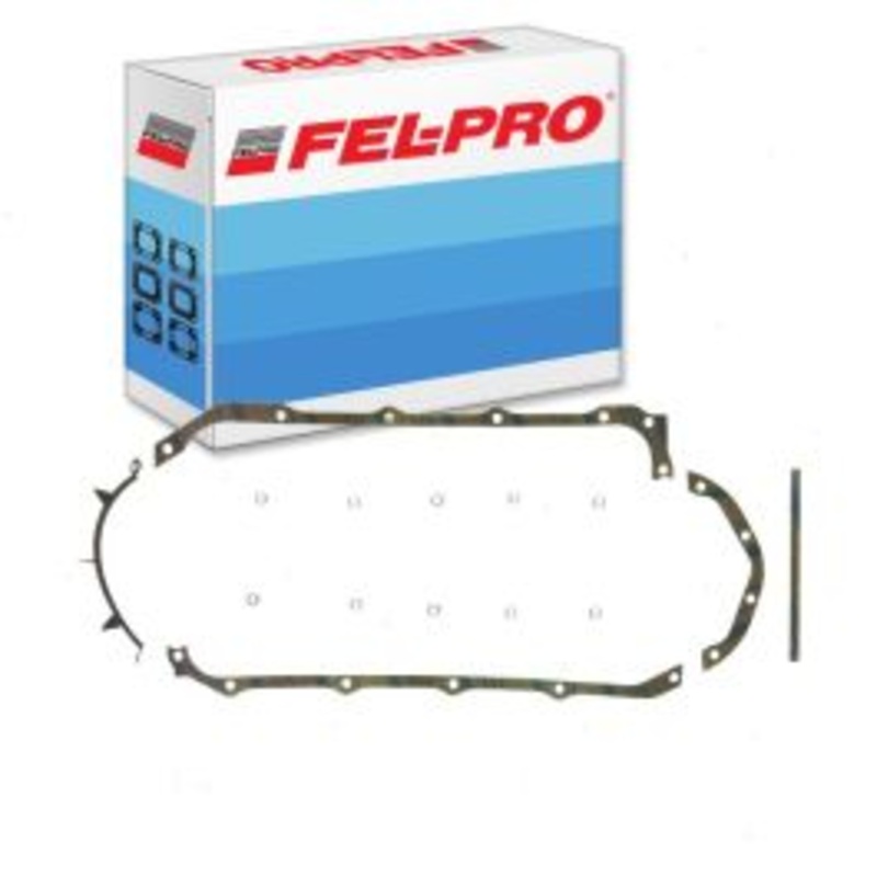 Fel-Pro Engine Oil Pan Gasket Set for 1975 Oldsmobile 98 6.6L V8