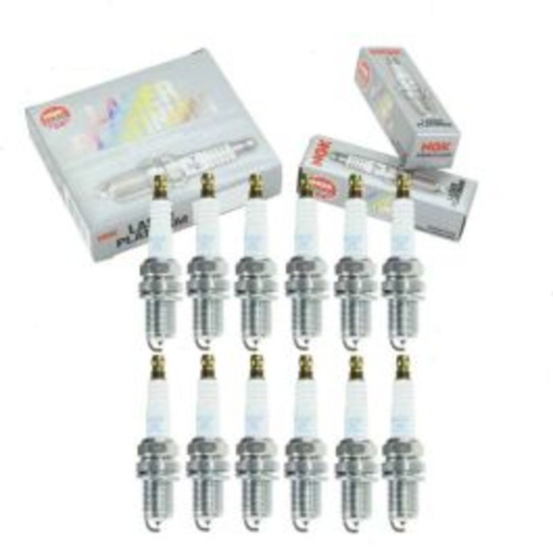 12 pc NGK Laser Platinum Spark Plugs for 2003-2005 Mercedes-Benz ML350 3.7L V6