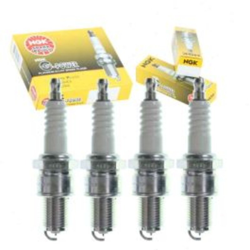 4 pc NGK G-Power Spark Plugs for 1968-1974 Saab Sonett 1.5L 1.7L V4