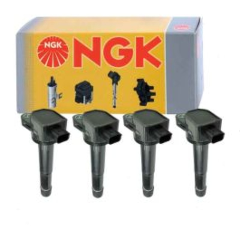 4 pc NGK Ignition Coils for 2009-2014 Acura TSX 2.4L L4
