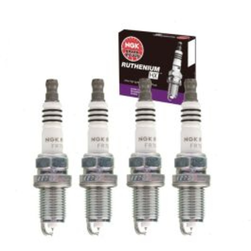 4 pc NGK Ruthenium HX Spark Plugs for 1997-2005 Hyundai Accent 1.5L 1.6L L4