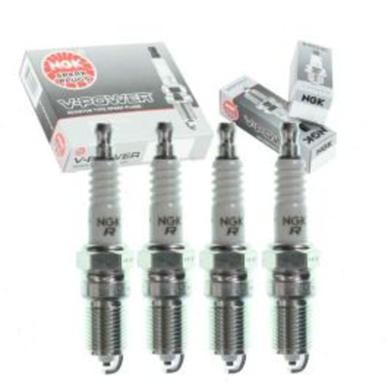4 pc NGK V-Power Spark Plugs for 1998-2003 Chevrolet S10 2.2L L4