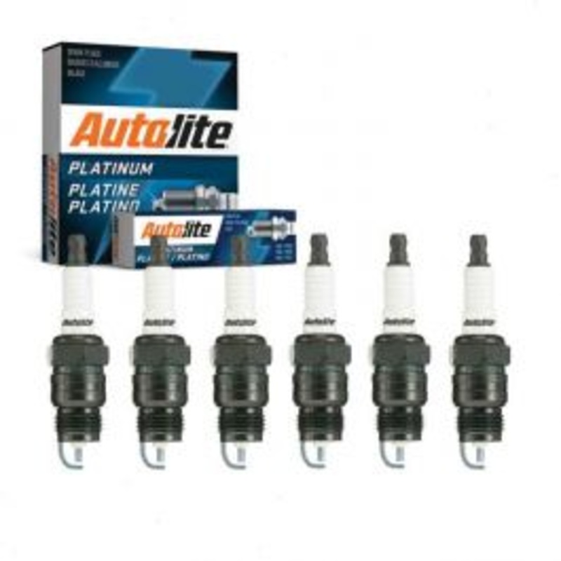 6 pc Autolite Platinum AP5125 Spark Plug