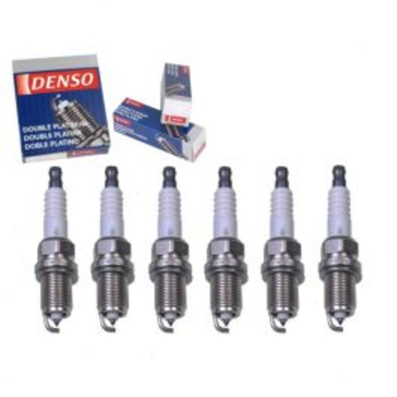 6 pc DENSO Double Platinum Spark Plugs for 2011 Ram Dakota 3.7L V6