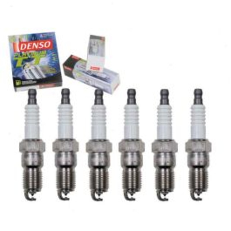 6 pc DENSO Platinum TT Spark Plugs for 1996-1998 Chevrolet C1500 4.3L V6