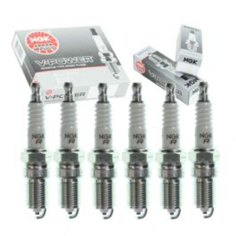 6 pc NGK V-Power Spark Plugs for 1977-1979 Mercury Bobcat 2.8L V6