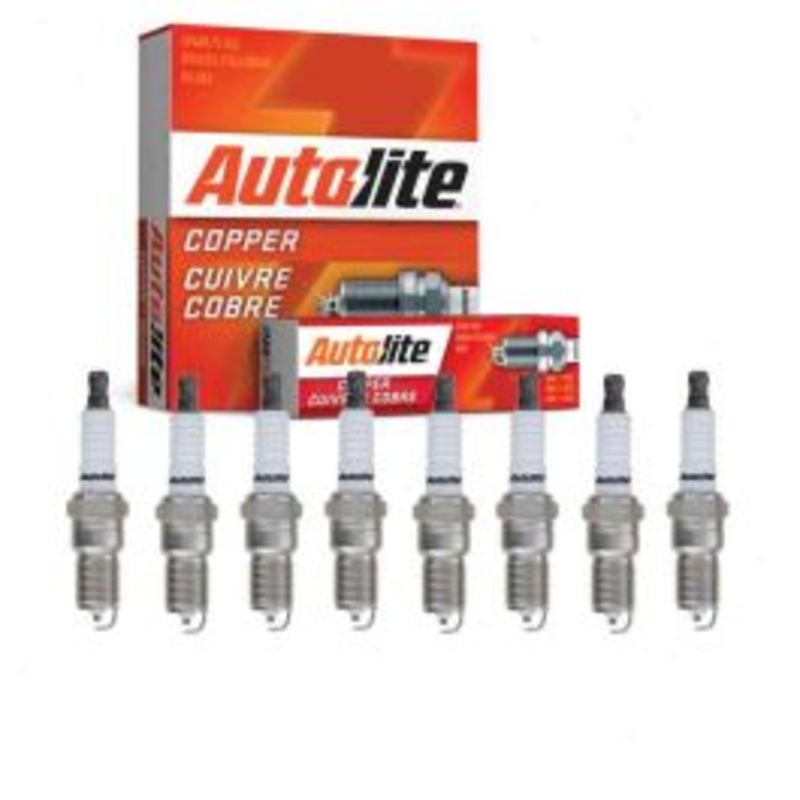 8 pc Autolite Copper Core Spark Plug for 2007-2009 Cadillac XLR 4.6L V8