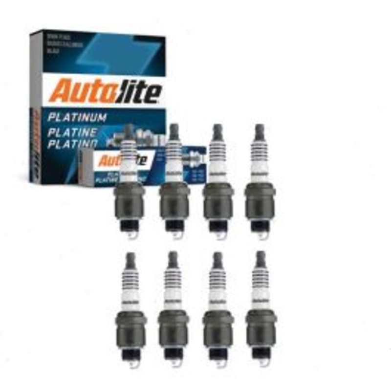 8 pc Autolite Platinum Spark Plug for 1956-1957 Chevrolet 3100 4.3L V8