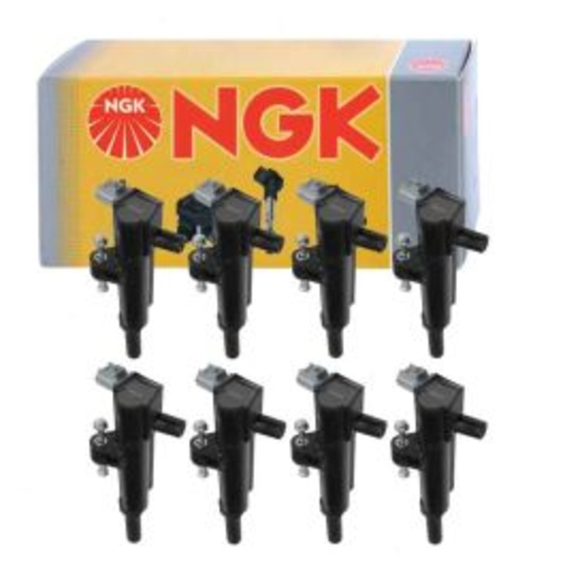 8 pc NGK Ignition Coils for 2008-2010 Dodge Ram 1500 4.7L V8