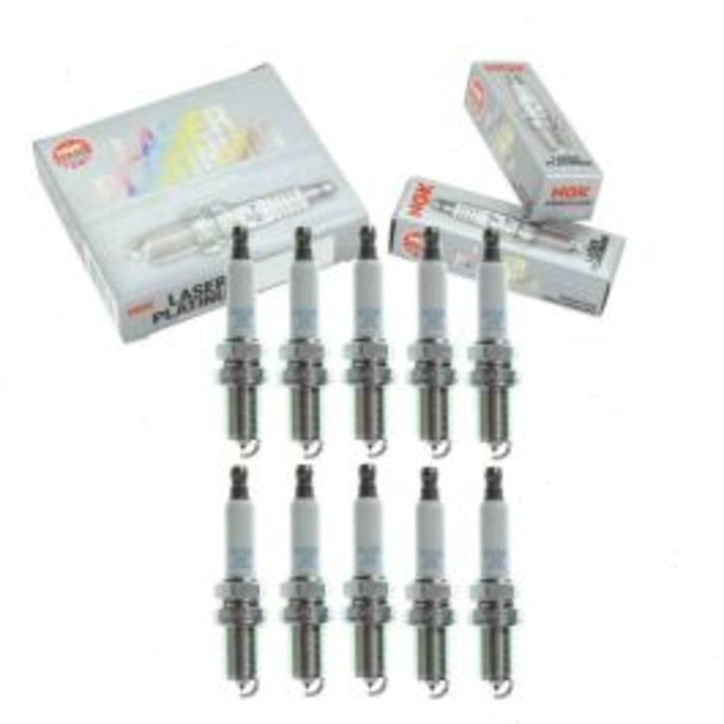 10 pc NGK Laser Platinum 7963 PFR7Q Spark Plugs