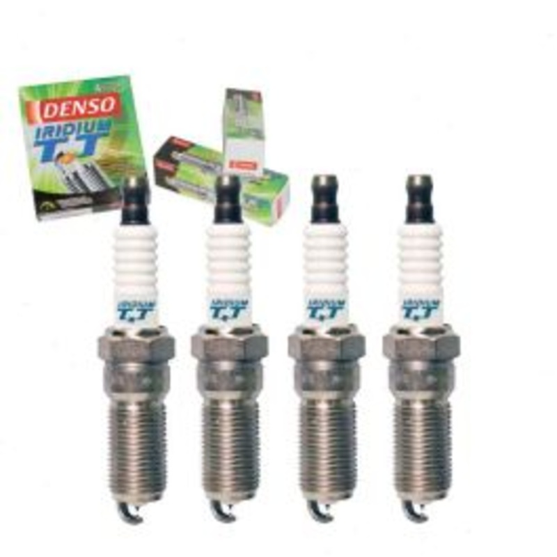 4 pc DENSO Iridium TT Spark Plugs for 2000 Saturn LW1 2.2L L4