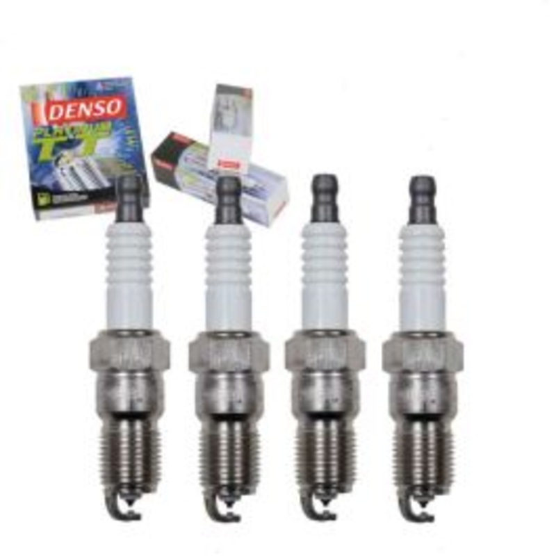 4 pc DENSO Platinum TT Spark Plugs for 1987-1988 Oldsmobile Firenza 2.0L L4