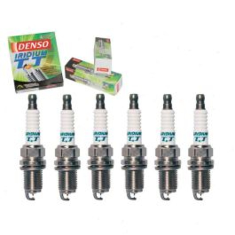 6 pc DENSO Iridium TT Spark Plugs for 1995-1997 Dodge B2500 3.9L V6